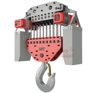 50 Ton KAWASAKI kualitas tinggi rantai listrik kerekan listrik mesin derek kerekan 2 Ton konstruksi mesin troli - Product Image 3