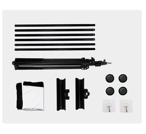 Écran de projection extérieur 80 pouces avec cadre métallique, support trépied 16:9, portable, léger, en fibre de verre, gain 1.2, installation facile, cinéma maison - Product Image 4