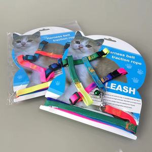 <strong>Cat</strong> Leash Spot Wholesale Colorful <strong>Cat</strong> Chest Back <strong>rainbow</strong> I-type Chest Back Anti-break <strong>Cat</strong> Leash - Product Image 4