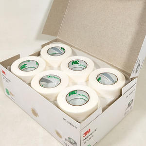 Bande adhésive chirurgicale 3M Micropore Transpore 1527C-1 1530C-0 1530C-1 Hypoallergénique Respirante Bande adhésive médicale - Product Image 3