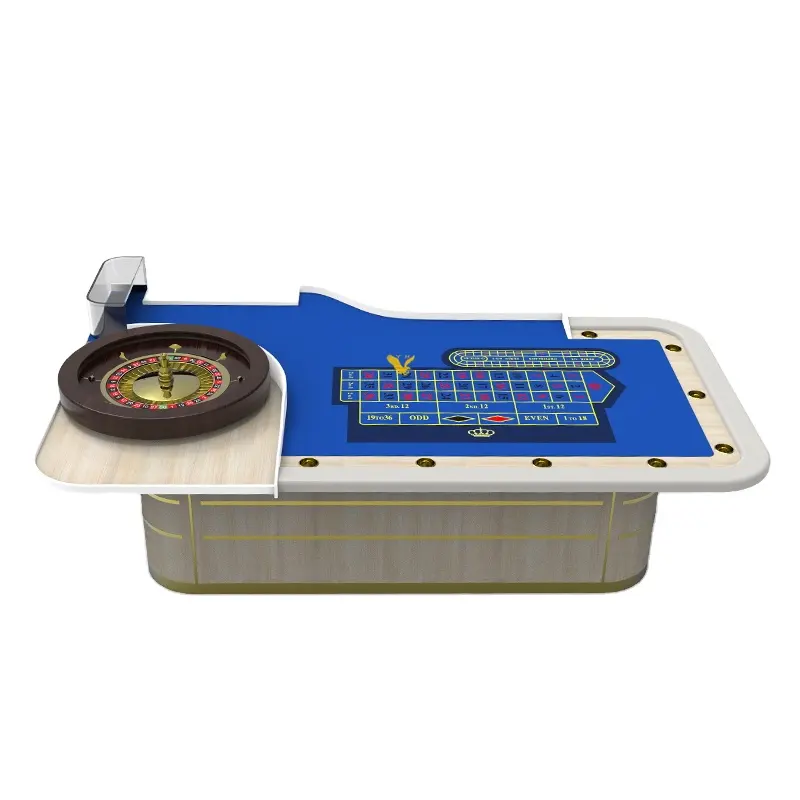 YH 고품질 카지노 자동 룰렛 휠 테이블 도박 전자 룰렛 포커 테이블