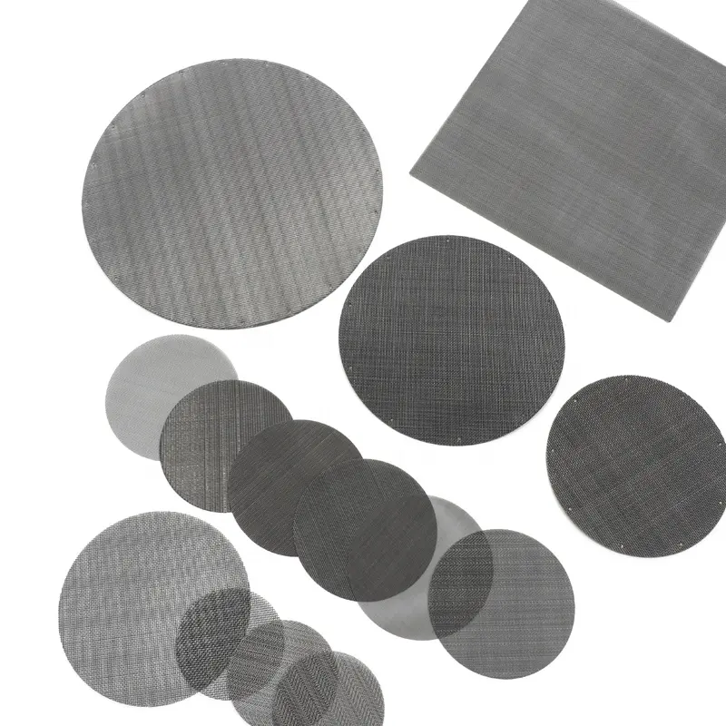 Высококачественная металлическая плетеная проволочная сетка из нержавеющей стали, экран фильтра, Голландская проволочная сетка, металлический круглый фильтр