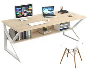 Meja Komputer Fleksibel, Meja Kantor Berdiri Kecil dan Berdiri, Meja Sederhana