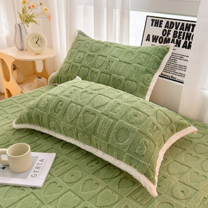 Hot Bán Tấm Ga Giường Đặt New Frosted Duy Nhất Đôi Sinh Viên Ký Túc Xá Giường Phẳng In Khách Sạn Nhà - Product Image 3