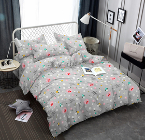 Commercio all'ingrosso di lusso stampato 100% tessuto di cotone letto moderno per letto matrimoniale set di lenzuola king size - Product Image 5