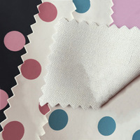 Bangladesh personnalisé écologique motif diamant/motif à pois/motif boule tissu Non tissé cuir synthétique pour la fabrication de sacs