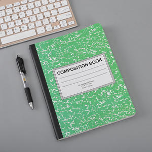 Cuadernos <span class=keywords><strong>de</strong></span> composición escolar personalizados A5 Tamaño personalizado Ejercicio escolar Limp Encuadernación Composición <span class=keywords><strong>de</strong></span> libro Blanco y negro - Product Image 4