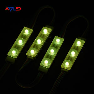 Bande LED étanche 12V, 50 pièces/chaîne, module de couleur 0,72W, module lumineux RGB, 3 LED, pour enseignes extérieures, éclairage de signalisation commerciale - Product Image 5