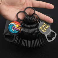 Fabricant de porte-clés en métal personnalisé avec logo, à sublimation, pour ouvrir les bouteilles de bière, design gratuit