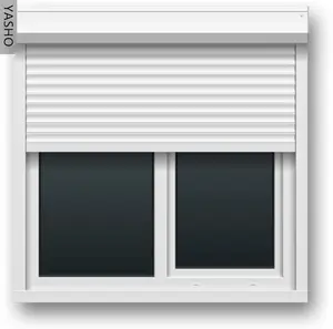 Automatic Roll Up Window Shutters Price Electric Hurricane Roller Louver Aluminium Alloy Shutters Blinds