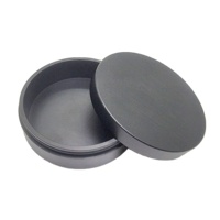 Pot de conteneur de boîte de conserve en alliage d'aluminium de stockage vide anodisé de couleur personnalisé OEM CNC usinage