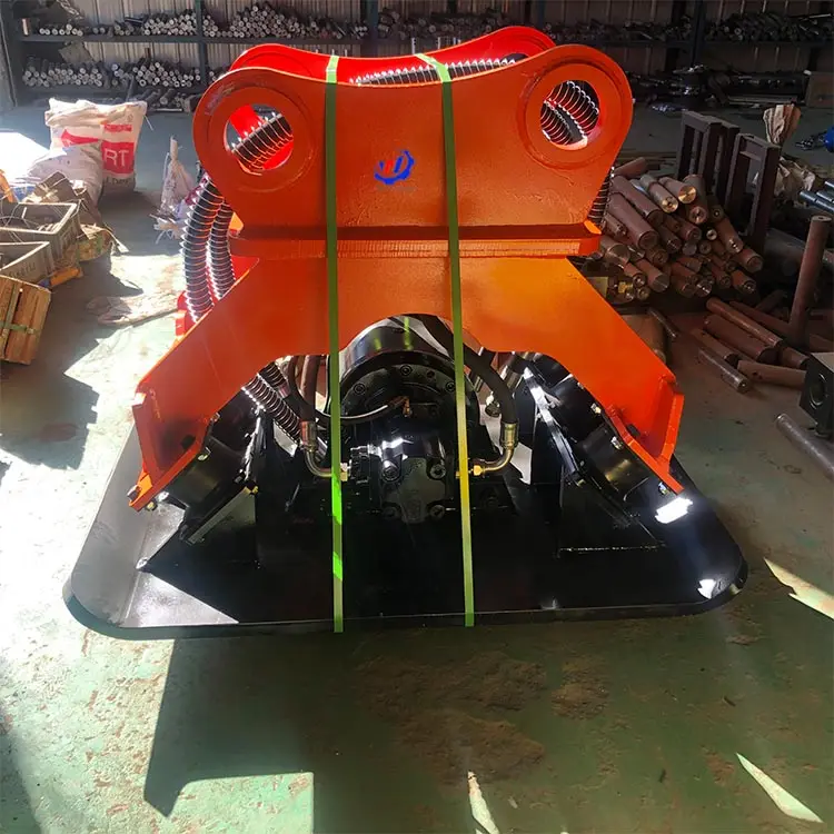 Hydraulic Vibrating Plate Compactor Excavator New Condition Soil Compactor with Hot Sale Engine Core Component