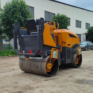 Горячая распродажа: Двухвальный вибрационный каток для асфальта и бетона (1 тонна, 1.2 тонны, 1.5 тонны, 2 тонны) на дизельном топливе – цена по запросу - Product Image 2