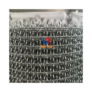 Planting industry 2mm galvanised woven 10*10 square wire mesh