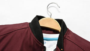 Giacche da Baseball <span class=keywords><strong>Bomber</strong></span> taglie forti da uomo con etichetta privata personalizzata - Product Image 4