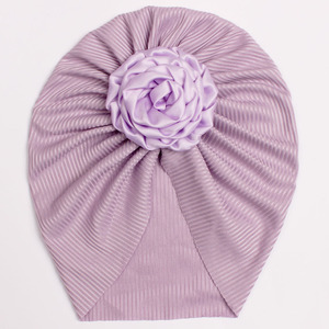 <span class=keywords><strong>Turban</strong></span> solide et mignon pour bébé, bonnet respirant, nouveau-né, élastique - Product Image 4