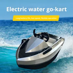 Sabo-Kart eléctrico de fibra de vidrio para persona individual o doble, barco de surf con motor de 2 tiempos - Product Image 5