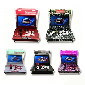 Máquina Arcade <span class=keywords><strong>Street</strong></span> <span class=keywords><strong>Fighter</strong></span> de <span class=keywords><strong>10</strong></span> Pulgadas, 26800 Juegos 3D, Mini Consola de Videojuegos con Joystick, Múltiples Idiomas, 2 Jugadores, 1 Año de Garantía - Product Image 1