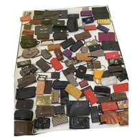 Balles de portefeuilles en cuir de marque d'occasion de qualité supérieure, authentiques et de luxe, en gros, stock mixte à fort potentiel de profit