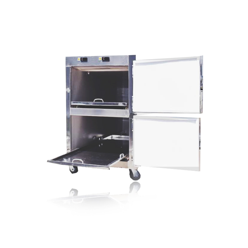 RCG2-D Mortuary corpse refrigerator freezer cadaver freezer stainless steel 304 mortuary body refrigerator