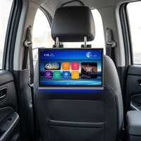 13.3 Inch 2+32G Layar IPS Smart TV Pemutar Hiburan Kursi Belakang Mobil Monitor Sandaran Kepala Android Universal Otomotif