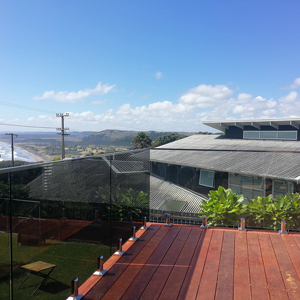 Rampe en verre résistante au vent, balustrade en verre robuste pour escaliers côtiers <span class=keywords><strong>et</strong></span> terrasses de <span class=keywords><strong>plage</strong></span> - Product Image 4