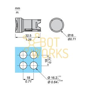 Schneider Electric ZB6AW5 - Nuevo - Product Image 1