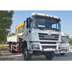 รถบรรทุกติดเครน Shacman 6x4 12 ตัน พร้อมเครนบูมตรง 5 ท่อน 14 ตัน  พร้อมปั๊มไฮดรอลิกและเกียร์ - Product Image 5