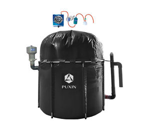 Puxin Nieuwe Draagbare Kleine Biogas Plant Systeem Huishouden Biodigester Fabriek Prijs - Product Image 1