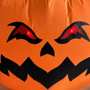 Calabaza inflable <span class=keywords><strong>de</strong></span> Halloween con ojos rojos <span class=keywords><strong>de</strong></span> 135 cm <span class=keywords><strong>para</strong></span> escalar ventanas, con luces LED aterradoras y ventosas, decoración interior - Product Image 6