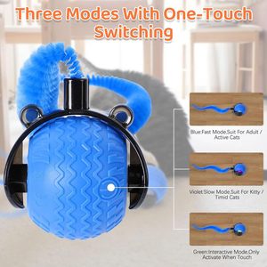 Automatic Interactive <strong>Cat</strong> <strong>Toys</strong> for Indoor Rolling Rechargeable <strong>Cat</strong> Enrichment <strong>Toys</strong> Smart Pet <strong>Cat</strong> <strong>Toy</strong> Ball - Product Image 3