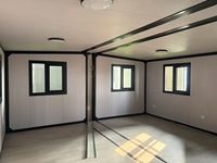 Maison conteneur modulaire préfabriquée empilable à plusieurs niveaux, appartement préfabriqué, bâtiment de dortoir temporaire pour étudiants