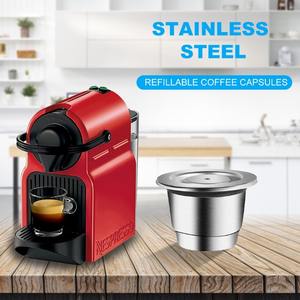 Cápsulas de café de acero inoxidable Cafetera Pod Filtros <span class=keywords><strong>Taza</strong></span> 0,13 oz Capacidad para Nespresso U CitiZ <span class=keywords><strong>Pixie</strong></span> Le Cube Maestria Lattis - Product Image 3