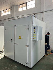 Four industriel Bibo à double porte à circulation d'air chaud forcée pour la transformation alimentaire, chauffage électrique, matériau SUS304 - Product Image 4