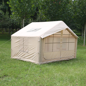 Carpa Inflable para Acampar al Aire Libre, 4 Estaciones, Impermeable, Resistente al Viento, con Viga de Aire, Casa de Campaña con Gran Espacio - Product Image 3