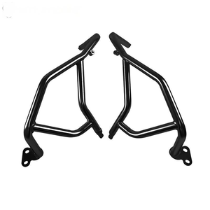 Protection de moteur en acier inoxydable pour moto <span class=keywords><strong>Suzuki</strong></span> <span class=keywords><strong>V</strong></span>-<span class=keywords><strong>Strom</strong></span> <span class=keywords><strong>650</strong></span> DL650 2024 2025, barre anti-chute, pare-chocs de route, noir argenté - Product Image 5