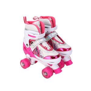 <span class=keywords><strong>Pattini</strong></span> <span class=keywords><strong>a</strong></span> <span class=keywords><strong>rotelle</strong></span> <span class=keywords><strong>per</strong></span> bambini <span class=keywords><strong>a</strong></span> doppia fila e quattro ruote con luci, doppio freno, in tessuto PU, <span class=keywords><strong>per</strong></span> principianti, protezione <span class=keywords><strong>per</strong></span> ragazze e ragazzi - Product Image 5