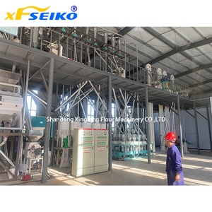 Automatic Lentils Peas Chickpeas Yellow <strong>Black</strong> <strong>Grams</strong> Peeling Dehulling <strong>Flour</strong> Mill Machine - Product Image 5