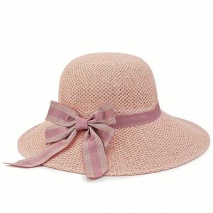 Custom Sunscreen Wide Brim Summer Leisure Printed Outing Foldable Beach Sun <b>Straw</b> <b>Hat</b> Women - Product Image 6