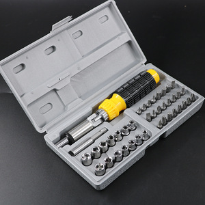 Juego de Herramientas Manuales Jiu Shun de 41 Piezas, Llaves de Tubo, Destornilladores, Kit de Reparación para el Hogar, Sistema Estándar Js-41-A - Product Image 3
