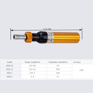 AICEYI Llave Dinamométrica Manual de Grado Industrial con Fuerza de Torque Ajustable, Llave de Fuerza Preestablecida Profesional ASQ-0.6, 1 Año de Garantía, OBM OEM - Product Image 2