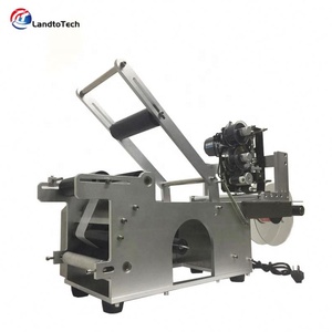 Nouvelle imprimante de machine à étiqueter électrique en acier inoxydable pour bouteilles rondes <span class=keywords><strong>semi</strong></span>-automatiques - Product Image 2
