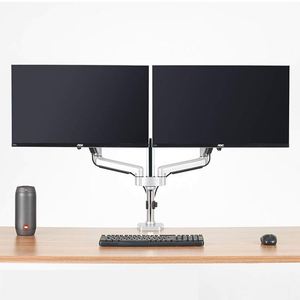 แขนยึดจอคอมพิวเตอร์แบบคู่ ทำจากอะลูมิเนียม - Product Image 3
