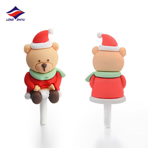 Longzhiyu-Mini estuche <span class=keywords><strong>de</strong></span> PVC para bolígrafos, figuras <span class=keywords><strong>de</strong></span> animales en 3D, <span class=keywords><strong>2022</strong></span> - Product Image 2