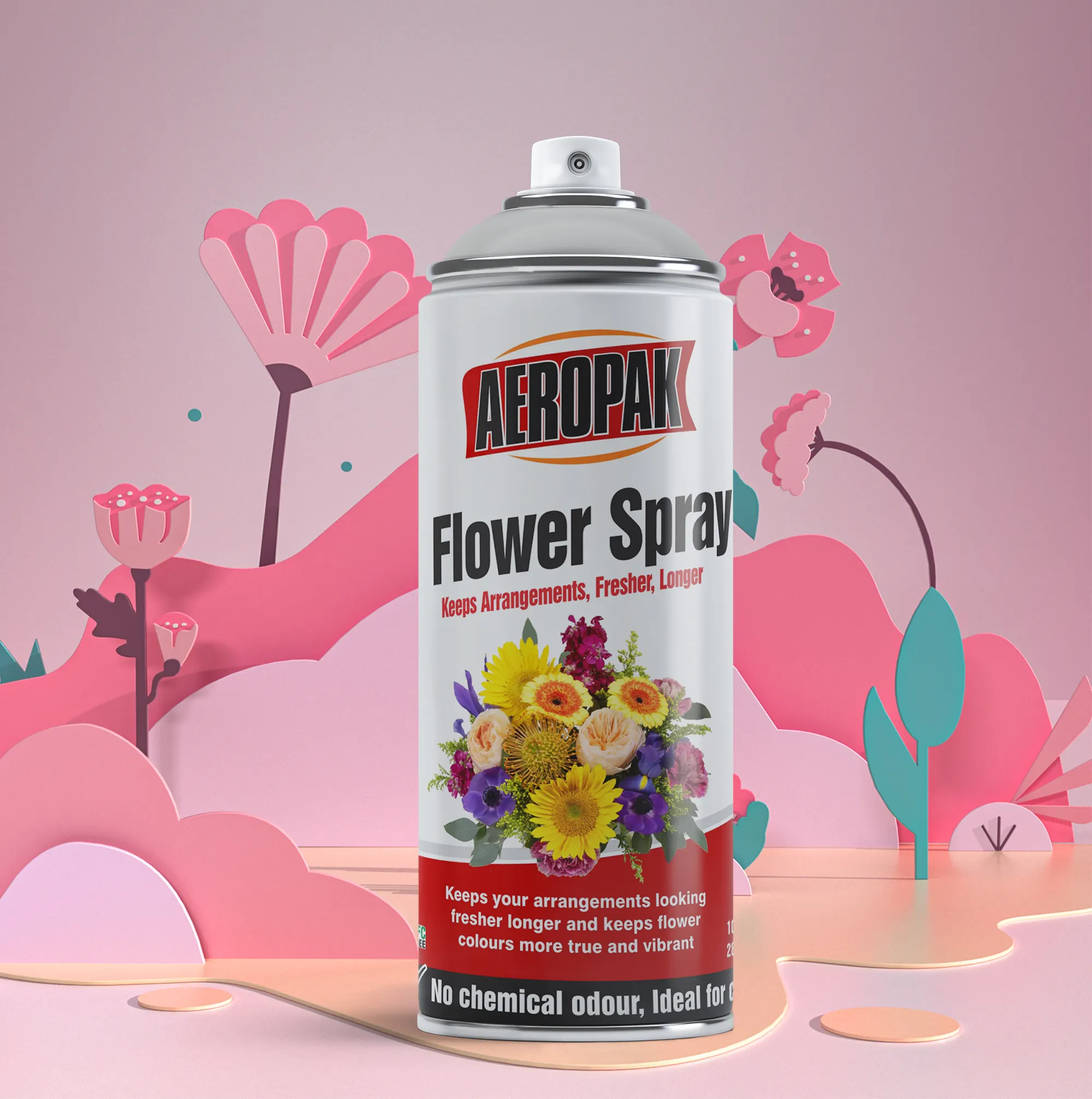 Aeropak 400ml Aerosol Flower Floral Spray Paint