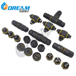 드림 스타트 핫 셀링 야외 케이블 전기 수중 퀵 2 핀 3 핀 4 핀 5 핀 IP68 방수 커넥터 - Product Image 2