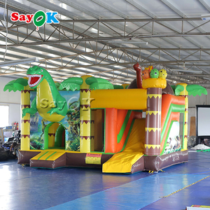Inflatable bounce house cheap inflatable bounce house courtyard allaperto inflatable castle jump - Product Image 4