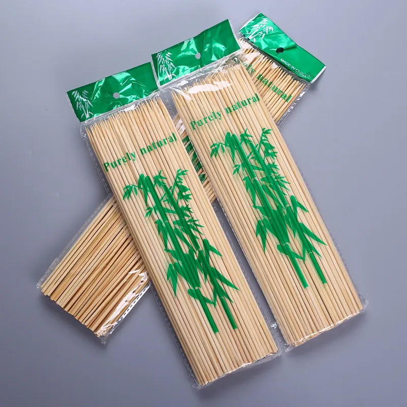 Op Maat Gemaakte Fabrikant Groothandel Goede Kwaliteit Natuurlijke Bbq Bamboe Sticks