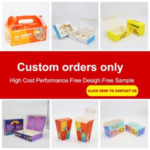 <span class=keywords><strong>Caja</strong></span> de Embalaje de Papel para Pastelería, Personalizada, Plegable, Resistente a la Grasa, de Calidad Alimentaria, para Llevar, para Galletas, Pasteles, Croissants, Bocadillos - Product Image 4
