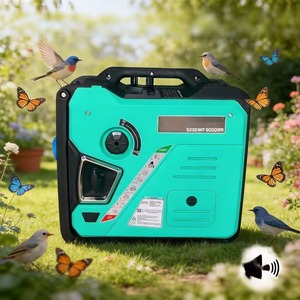 Générateur double 2kW-8kW silencieux portable à essence à onde sinusoïdale pure pour alimentation de secours domestique 2000i 2500i 3800i 4500i 6500i 8000i 9.0KW Renew - Product Image 5